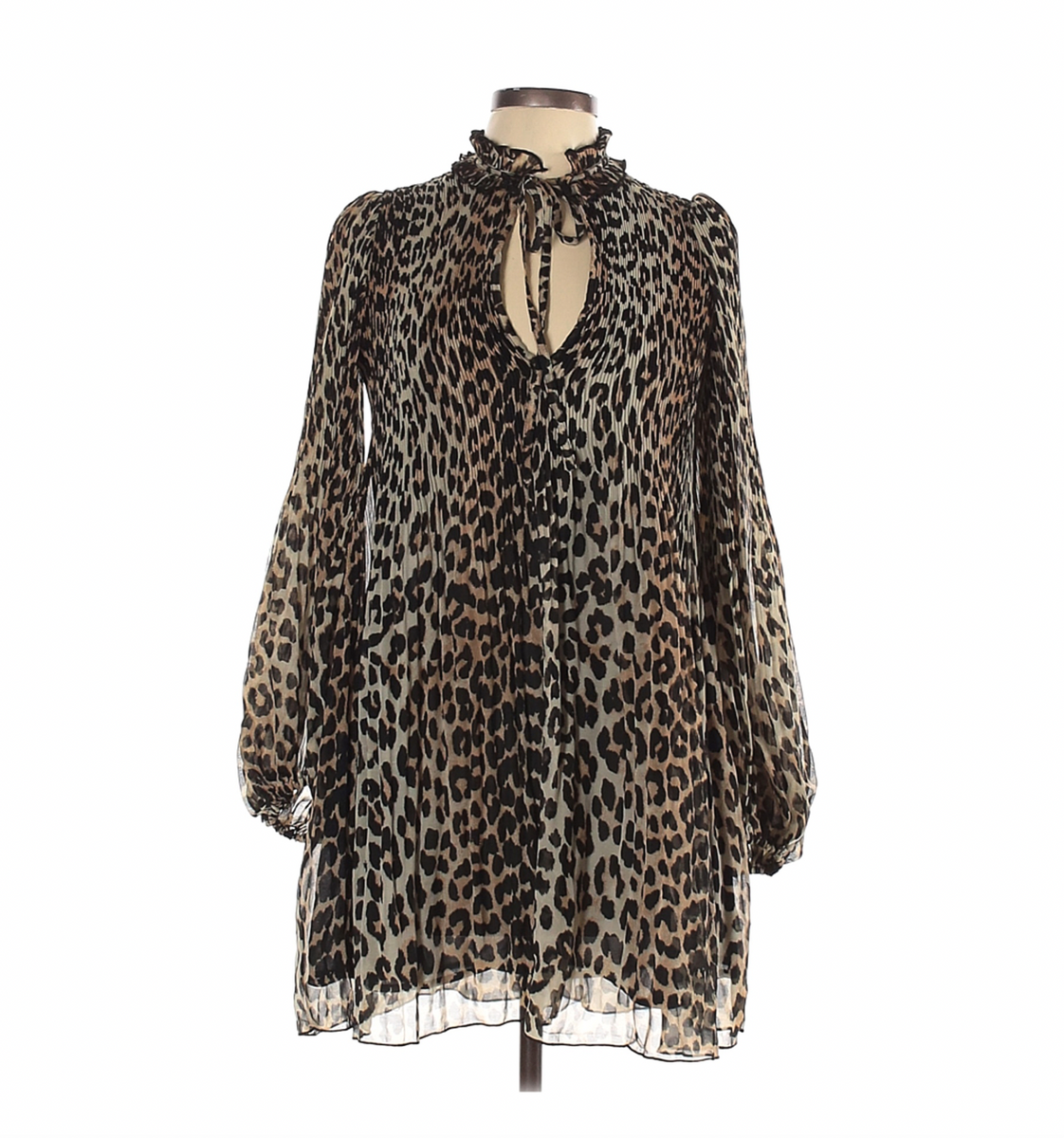 Ganni Leopard Mini Dress – L'Histoire