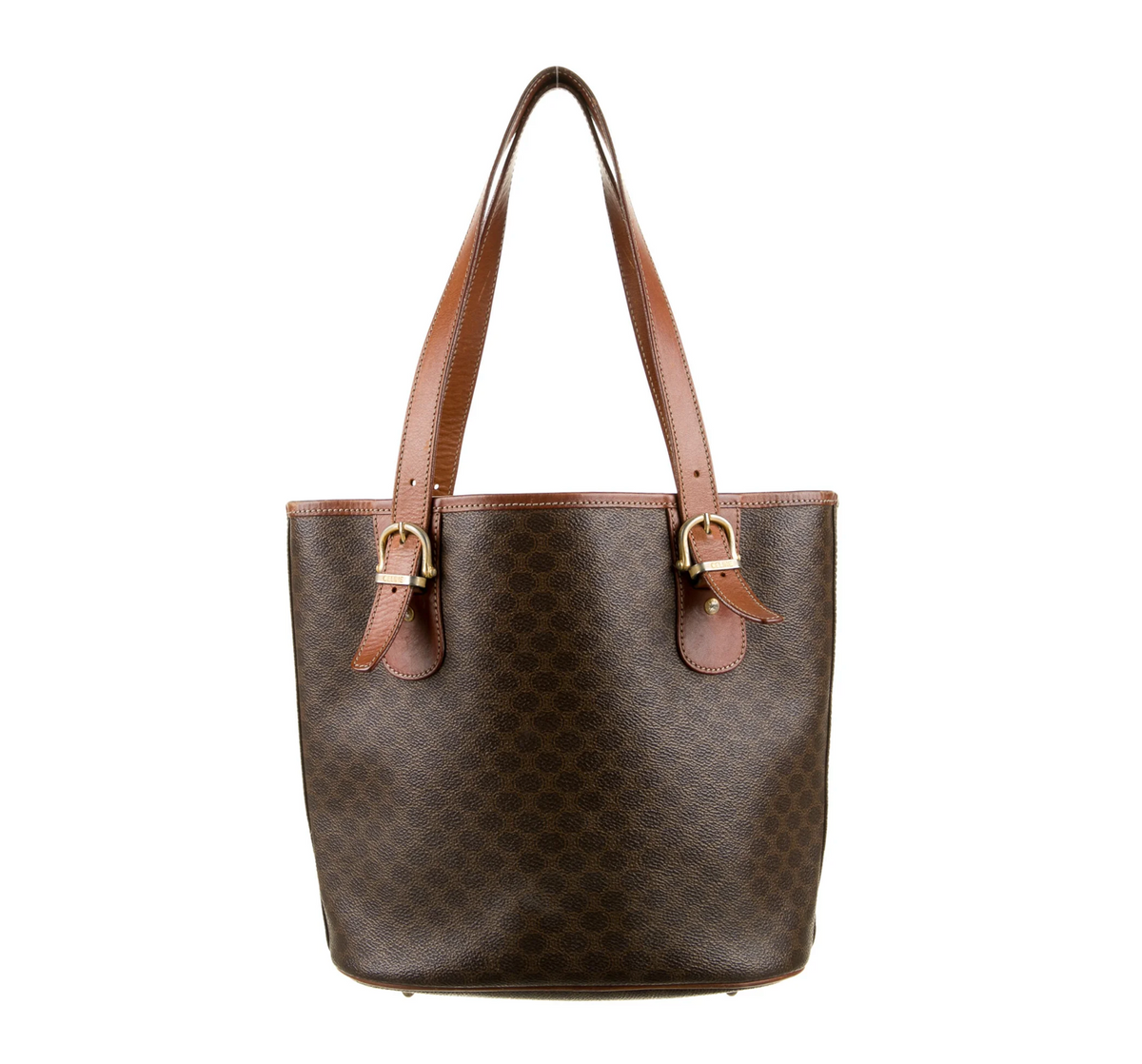 Céline Vintage Macadam-pattern tote bag. - We sell Rolex's & Louis